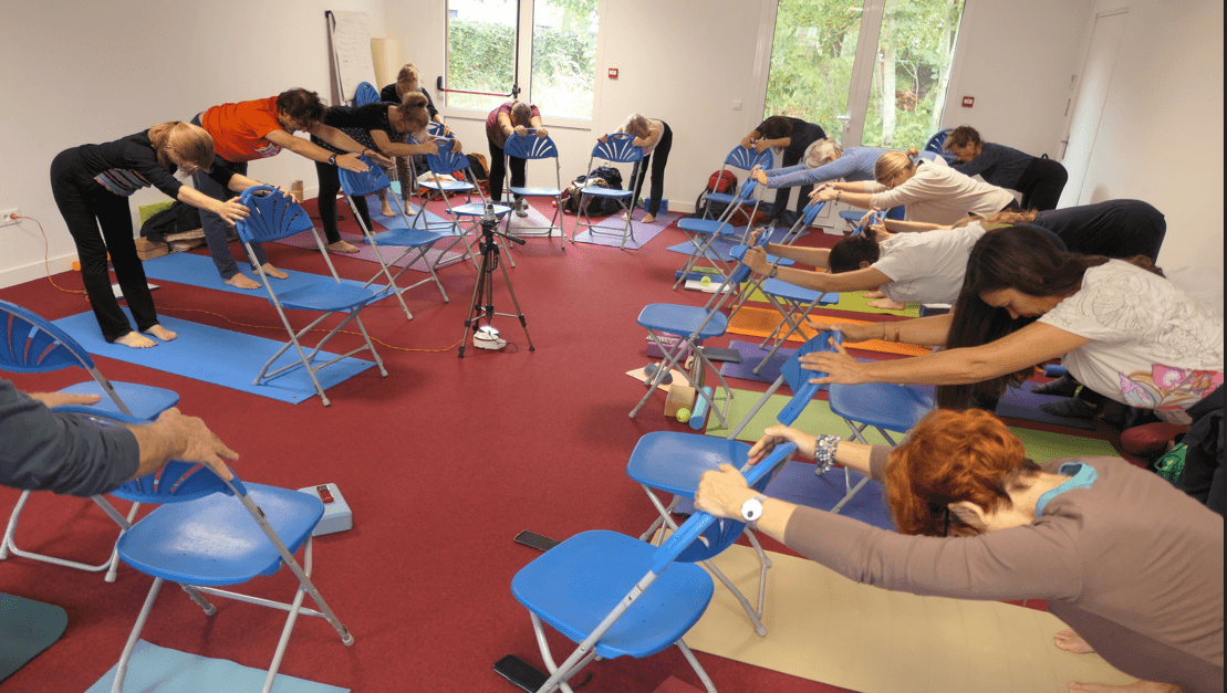 Photo activité : yoga du dos